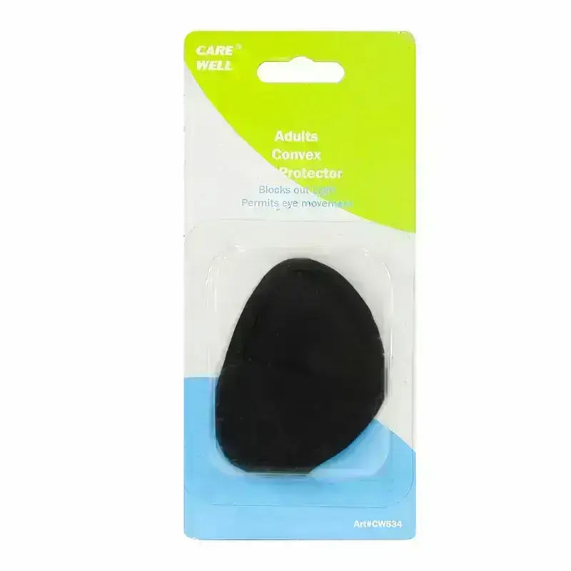 Care Well Adults Convex Black Eye Protector