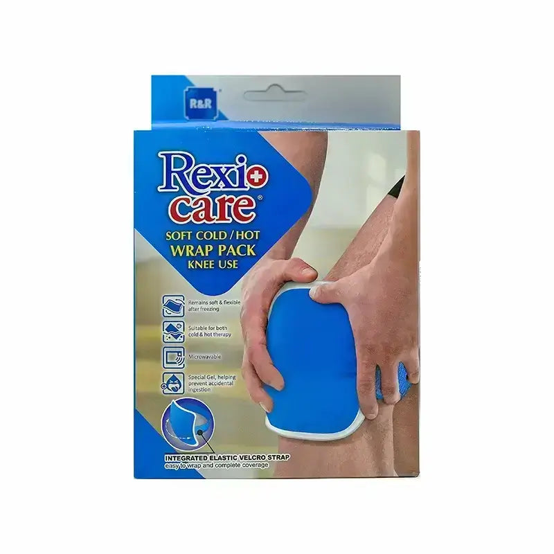 &R Rexi Care Soft Cold/Hot Pack Knee Wrap (S) Sp-7215