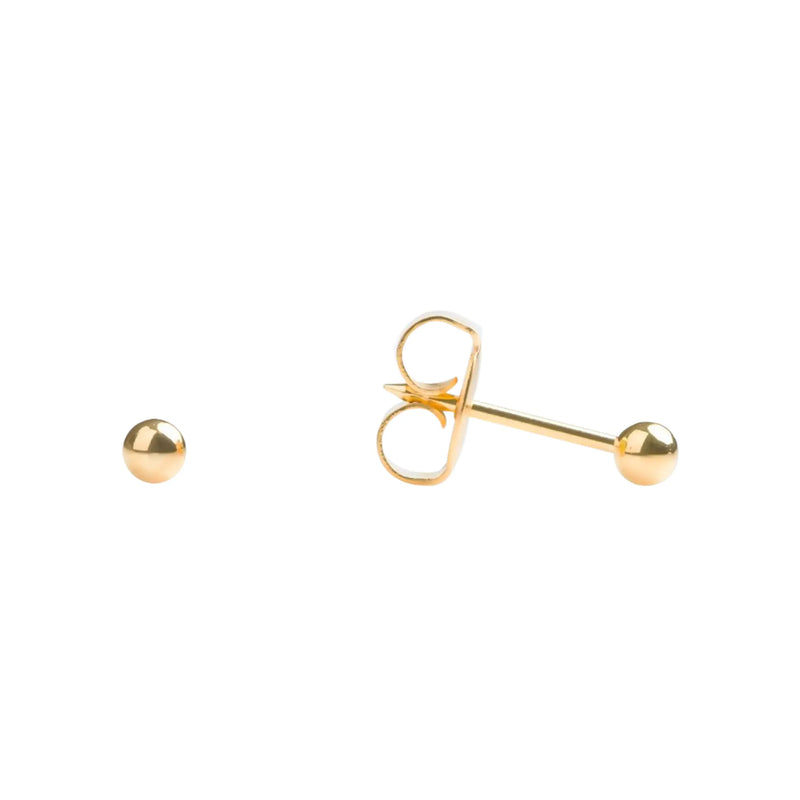 Studex 18K Gold Baby Ball Earrings 3 mm