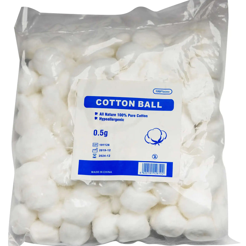 Cotton Balls 0.5Gm 100Pieces [Devon]